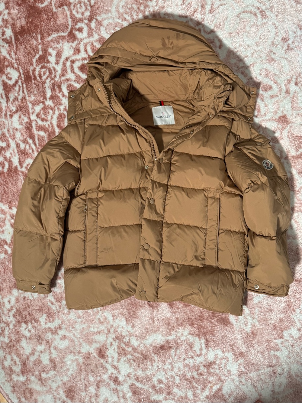 Moncler Maya 70 Hooded Short Down lacket used. Size 1(small) - Picture 2 of 7